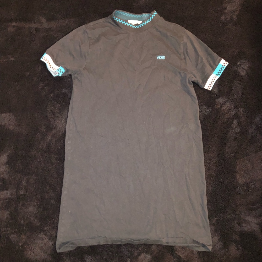 Vans dress with Blue Trim